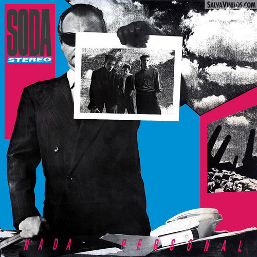 the album cover for Soda Stereo - Nada Personal