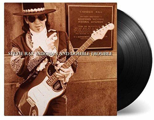 the album cover for Stevie Vaughan Ray - Live At Carnegie Hall [180 Gram] (Hol)