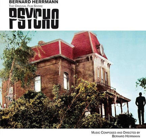 the album cover for Bernard Herrmann - Psycho (Original Motion Picture Soundtrack)
