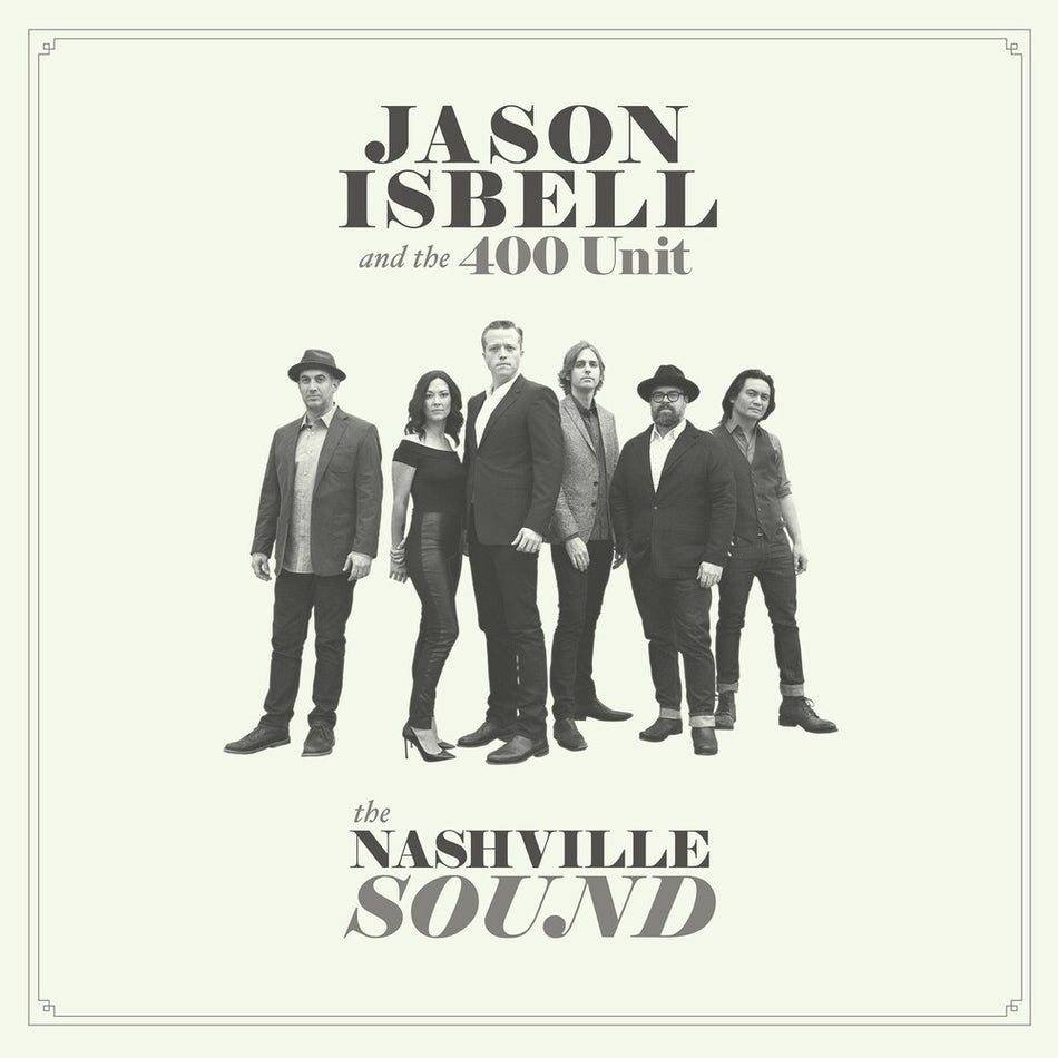 the album cover for Jason Isbell - The Nashville Sound [LP]