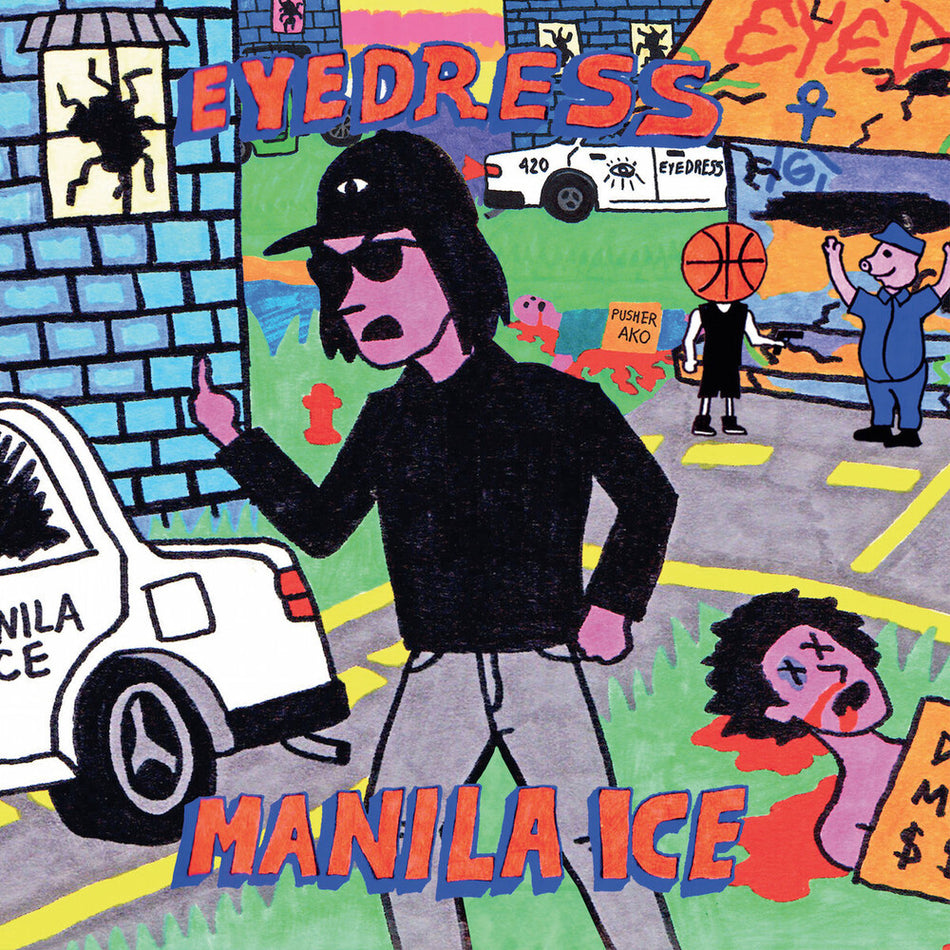 the album cover for Eyedress - Manila Ice