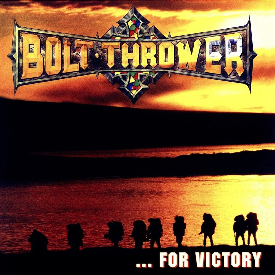 the album cover for Bolt Thrower - For Victory