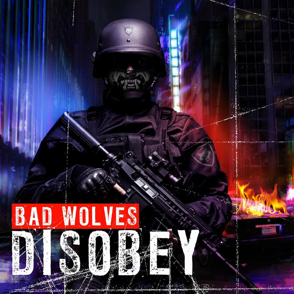 the album cover for Bad Wolves - Disobey [2LP]
