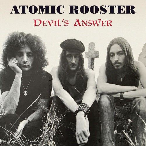 the album cover for Atomic Rooster - Devil's Answer - Atomic Rooster