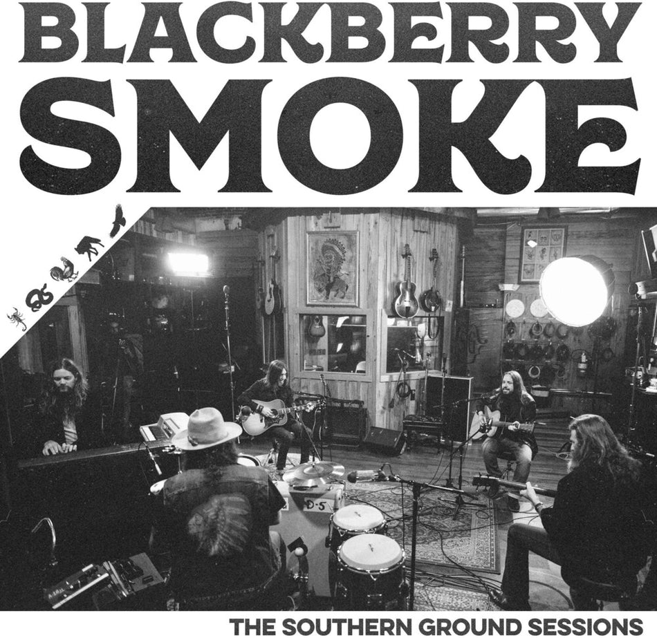 the album cover for Blackberry Smoke - Southern Ground Sessions
