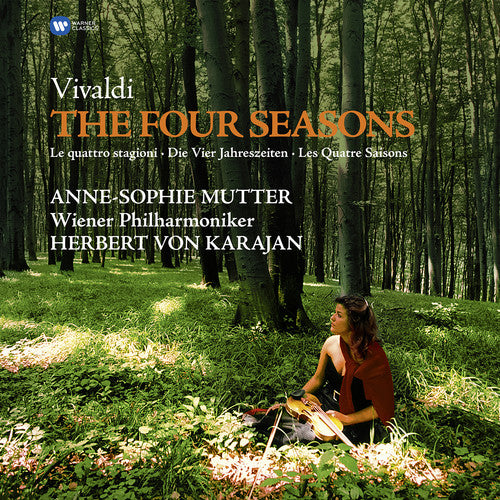 the album cover for Vivaldi / Mutter / Karajan - Four Seasons