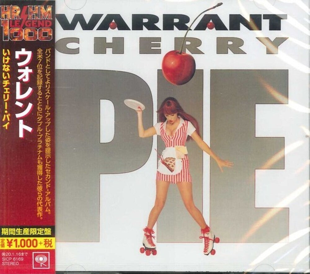 the album cover for Warrant - Cherry Pie [Limited Edition] [Reissue] (Jpn)