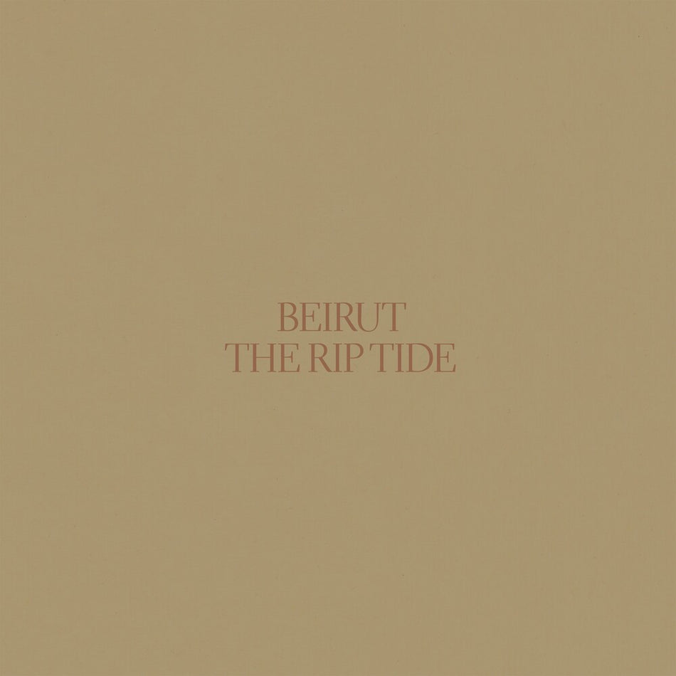 the album cover for Beirut - The Rip Tide
