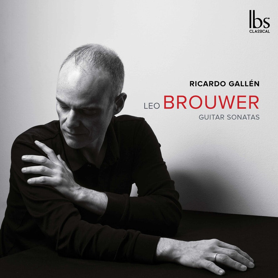 the album cover for Brouwer / Gallen - Guitar Sonatas