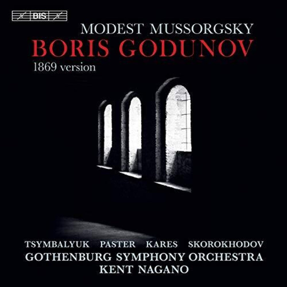 the album cover for Mussorgsky / Tsymbalyuk / Nagano - Boris Godunov