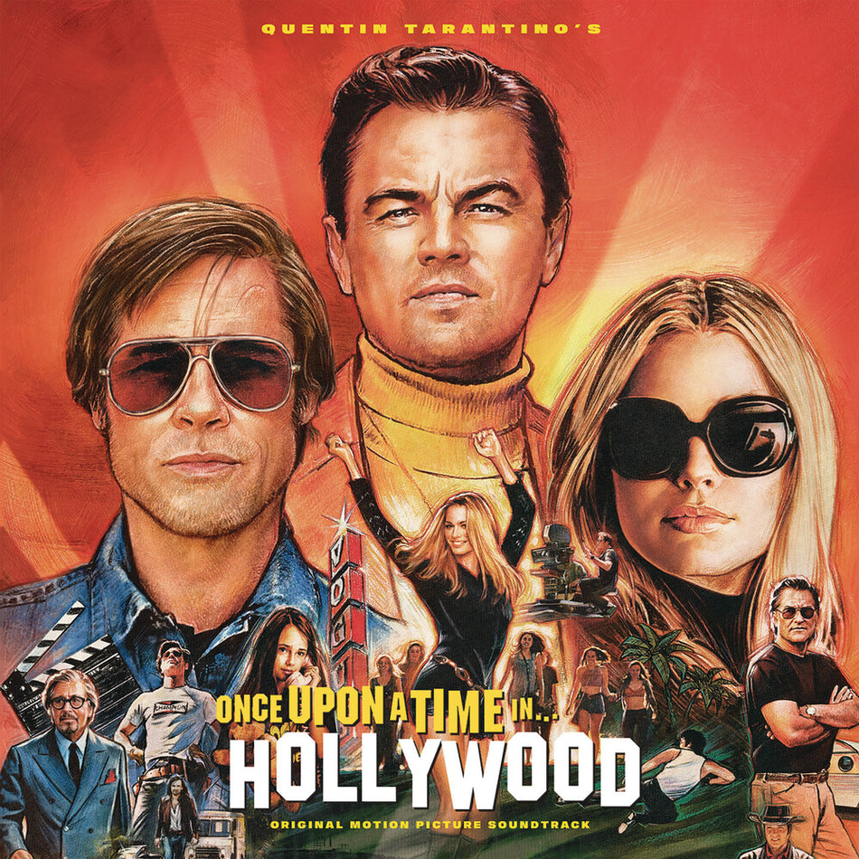 the album cover for Various Artists - Once Upon a Time In...Hollywood (Original Motion Picture Soundtrack)