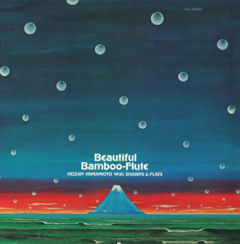 the album cover for Hozan Yamamoto / Sharps & Flats - Beautiful Bamboo-flute