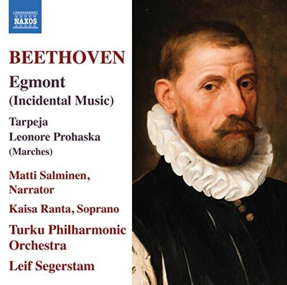 the album cover for Beethoven / Turku Philharmonic Orch / Segerstam - Egmont