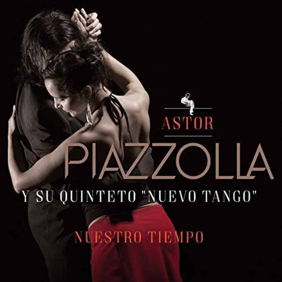 the album cover for Astor Piazzolla - Nuestro Tiempo