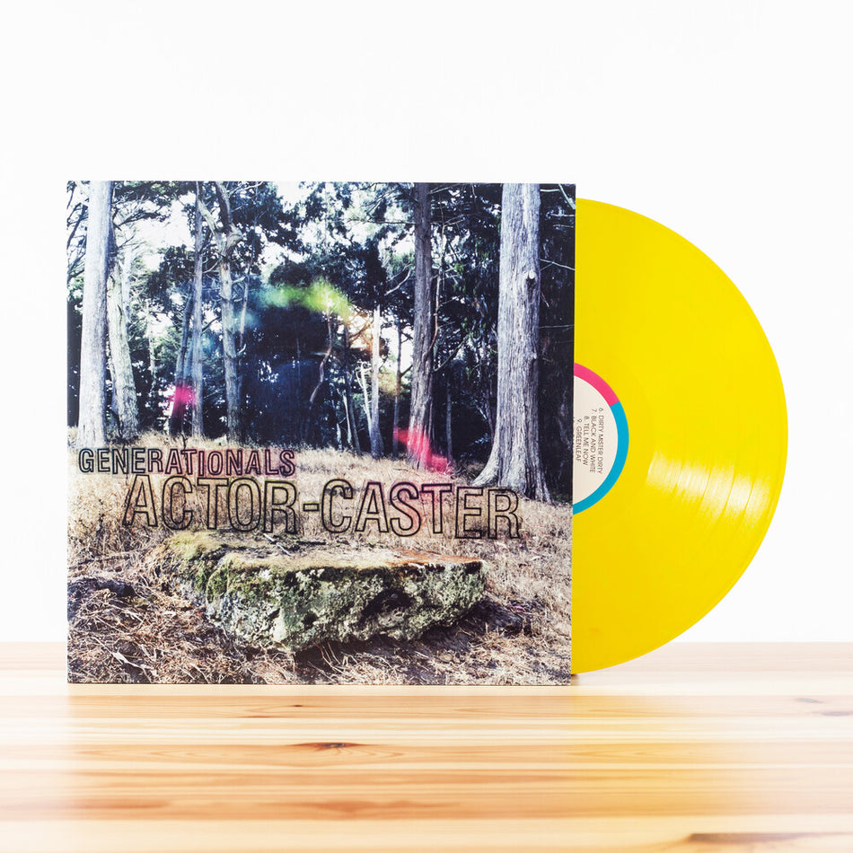 the album cover for Generationals - Actor-Caster [Colored Vinyl] [Download Included]
