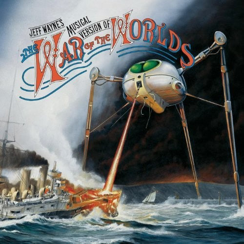 the album cover for Jeff Wayne - War Of The Worlds