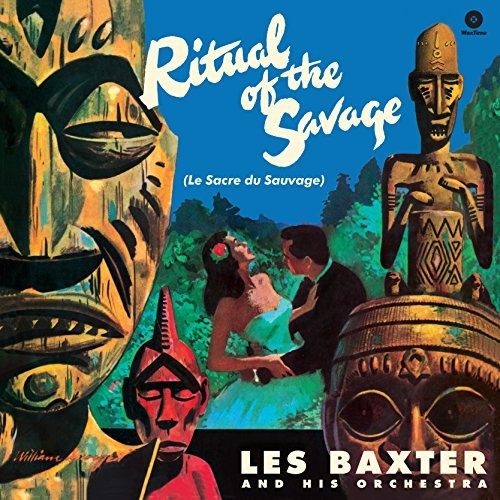 the album cover for Les Baxter & His Orchestra - Ritual Of The Savage (Bonus Tracks) [180 Gram] [Remastered]