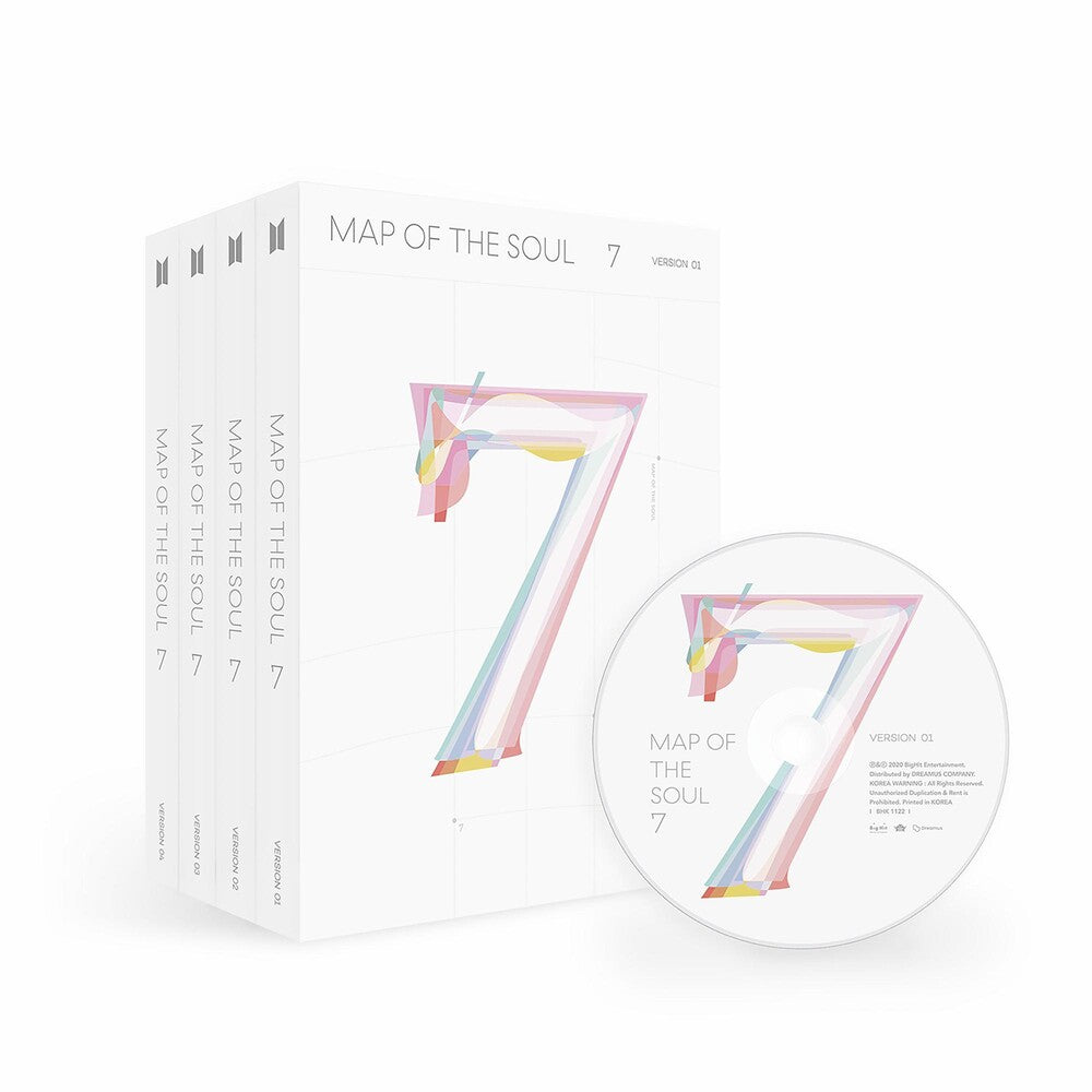 the album cover for BTS - Map Of The Soul: 7