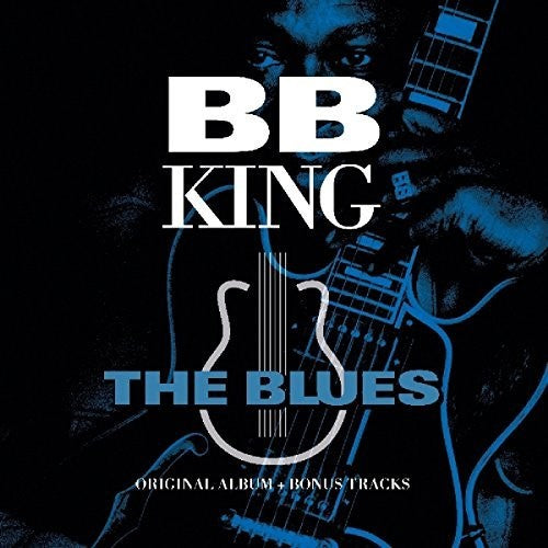 the album cover for B.B. King - Blues (Blue) (Bonus Tracks) [Colored Vinyl] (Gol) (Hol)