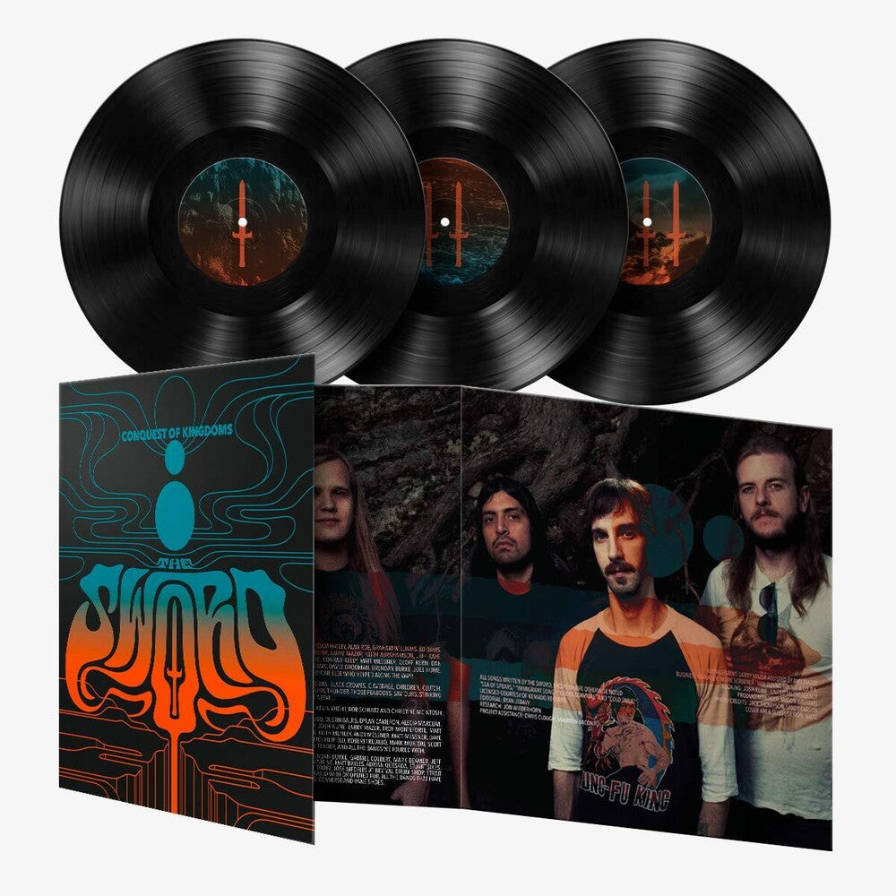 the album cover for The Sword - Conquest Of Kingdoms [3 LP]