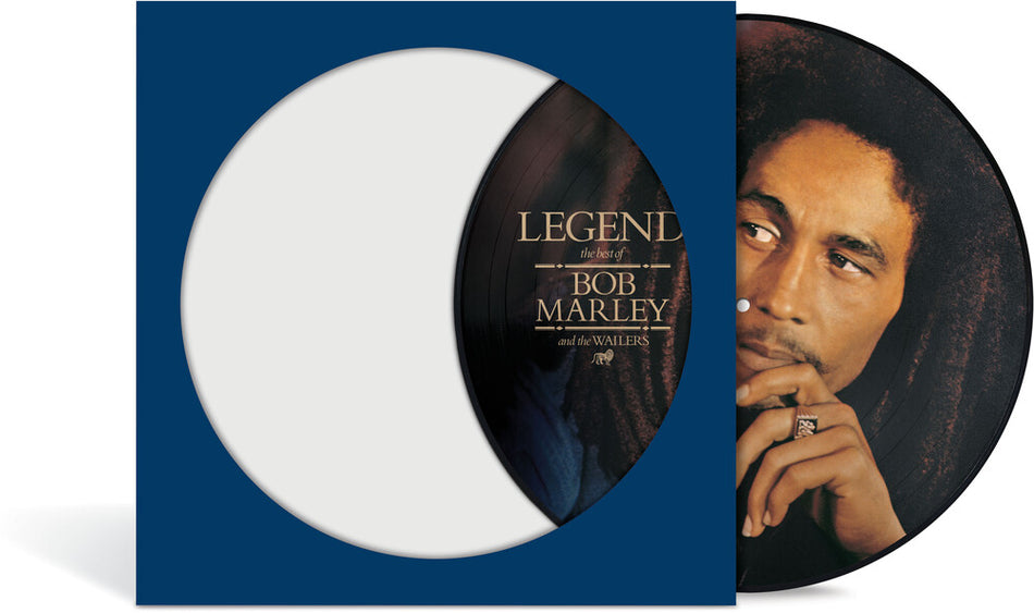 the album cover for Bob Marley & The Wailers - Legend [Limited Edition Picture Disc LP]