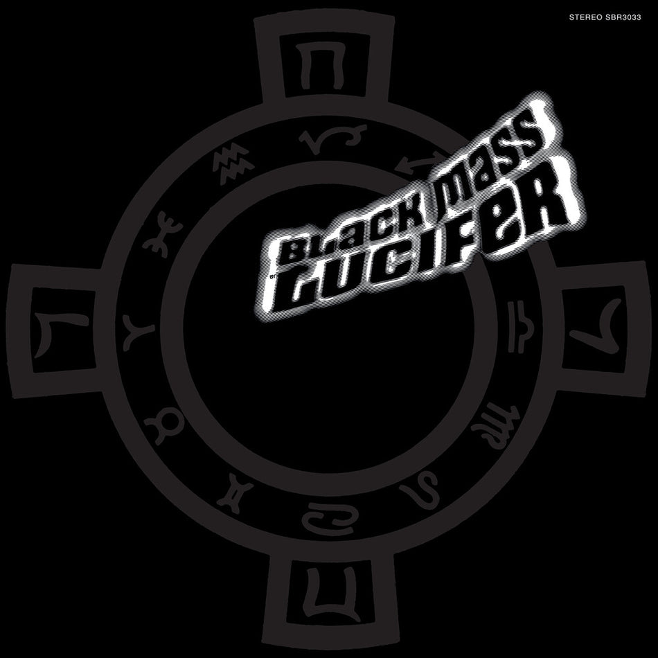 the album cover for Lucifer - Black Mass