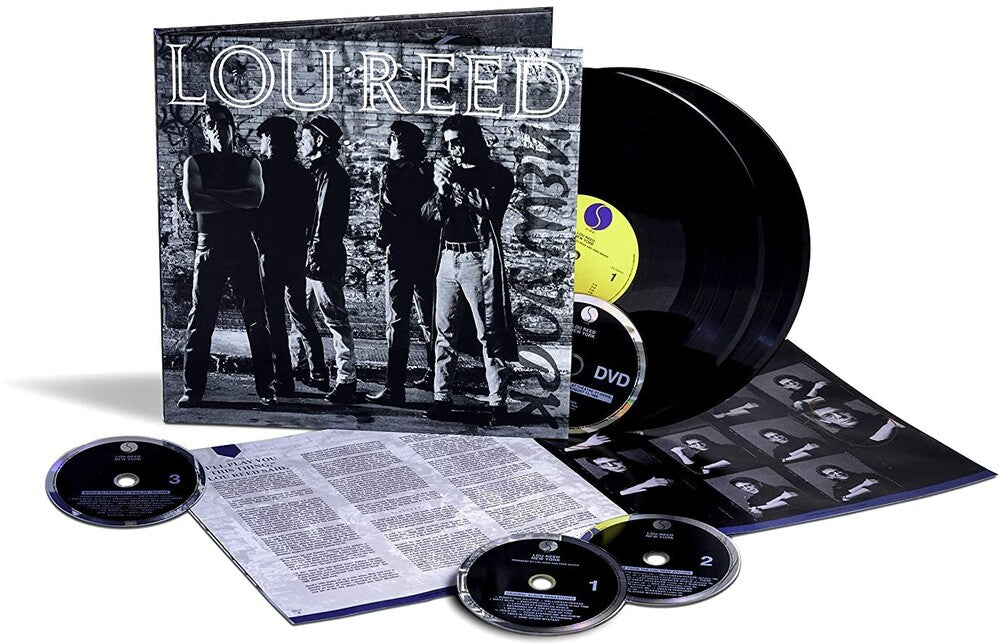 the album cover for Lou Reed - New York: Deluxe Edition [3CD/DVD/2LP]