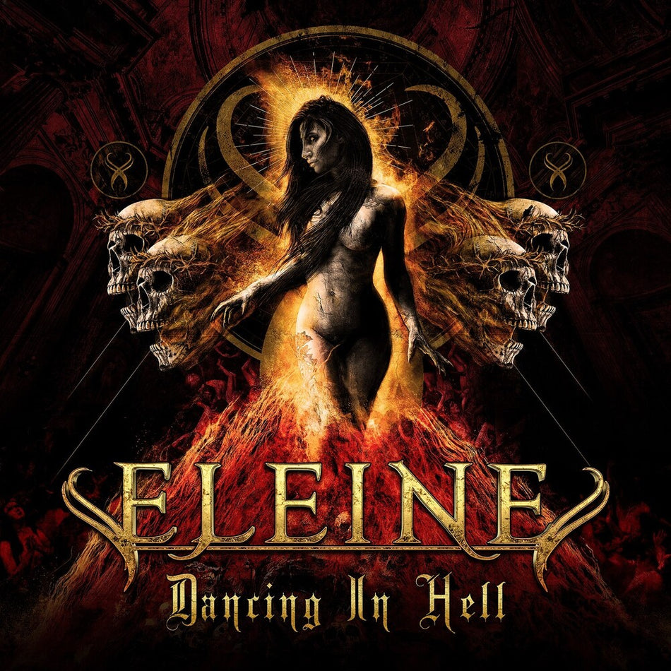 the album cover for Eleine - Dancing In Hell