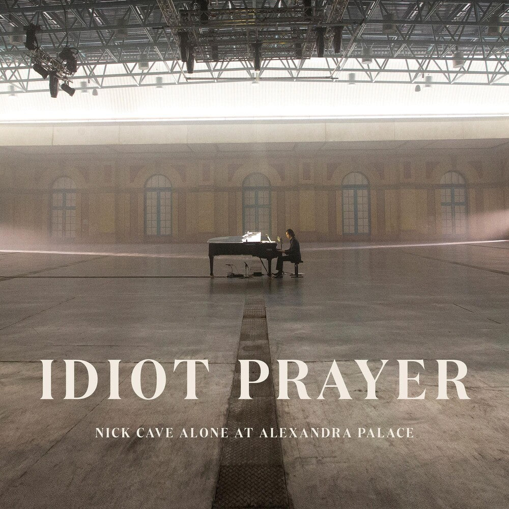 the album cover for Nick Cave - Idiot Prayer: Nick Cave Alone At Alexandra Palace [2CD]