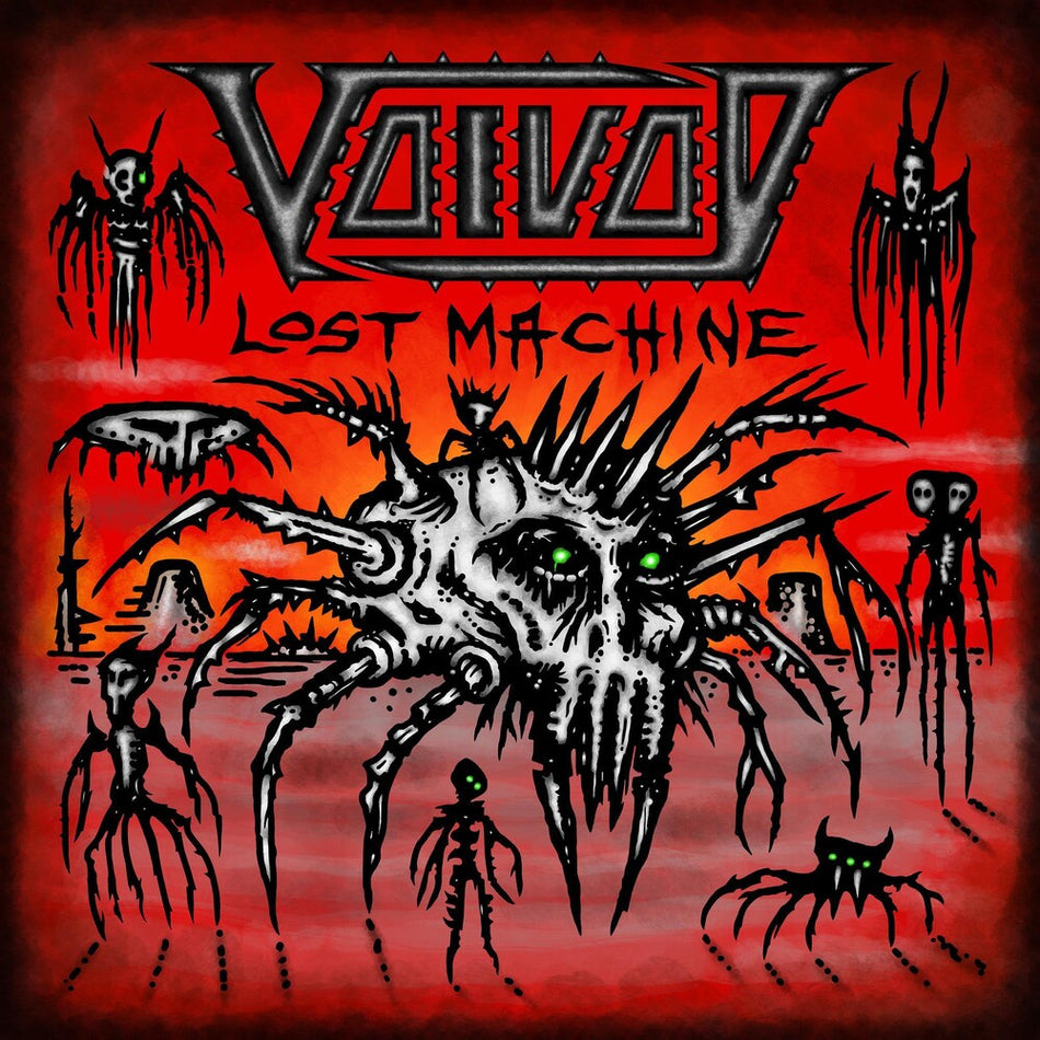 the album cover for Voivod - Lost Machine - Live
