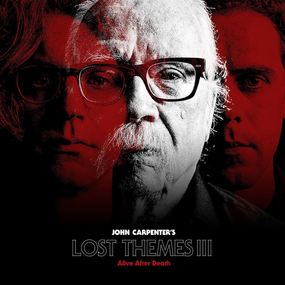 the album cover for John Carpenter - Lost Themes III: Alive After Death [Red LP]