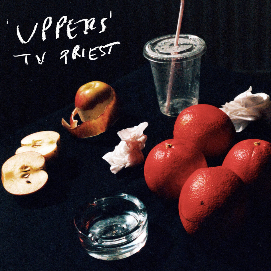 the album cover for TV Priest - Uppers [LP]