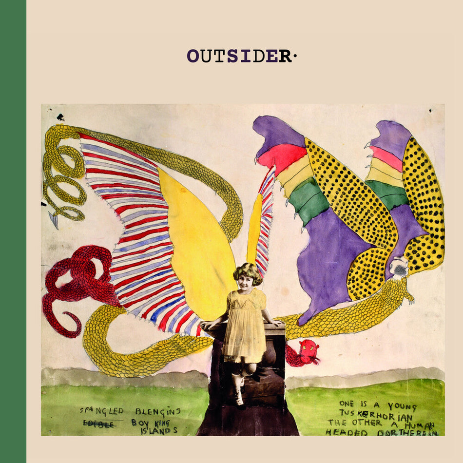 the album cover for Philippe Solal Cohen / Lindsay,Mike - Outsider (Blk) [180 Gram]