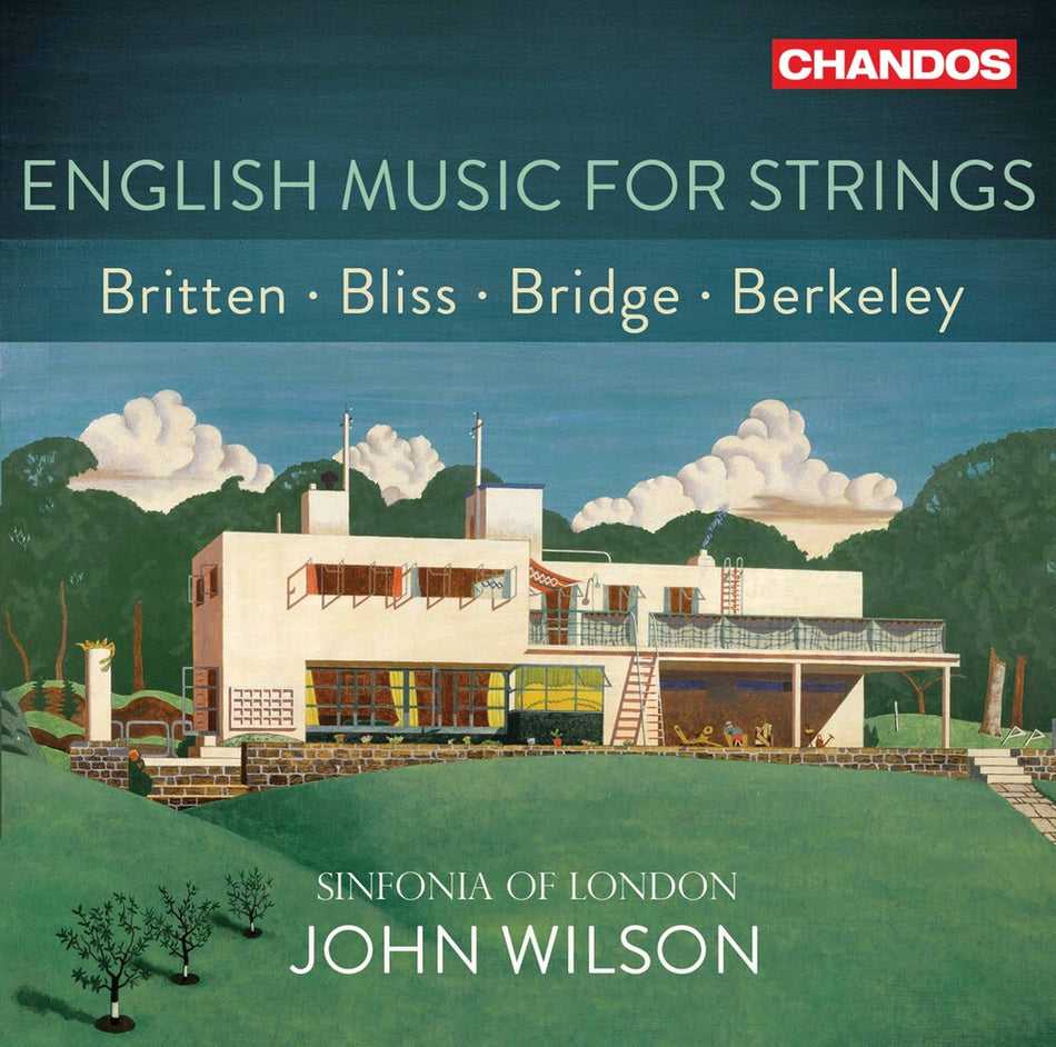 the album cover for Berkeley / Sinfonia Of London / Wilson - English Music for Strings