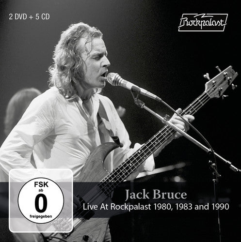 the album cover for Jack Bruce - Live At Rockpalast 1980, 1983 And 1990