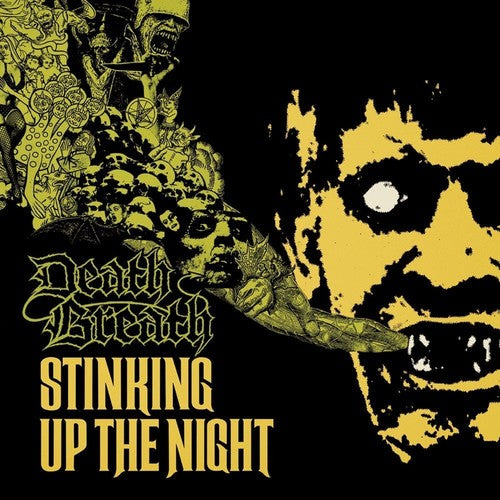 the album cover for Death Breath - Stinking Up The Night (Blk) [180 Gram]