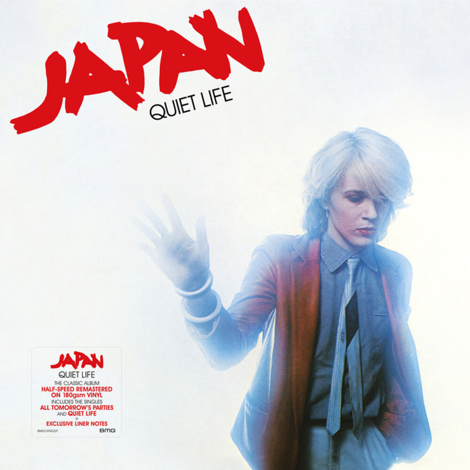 the album cover for Japan - Quiet Life [Colored Vinyl] [Limited Edition] (Red)