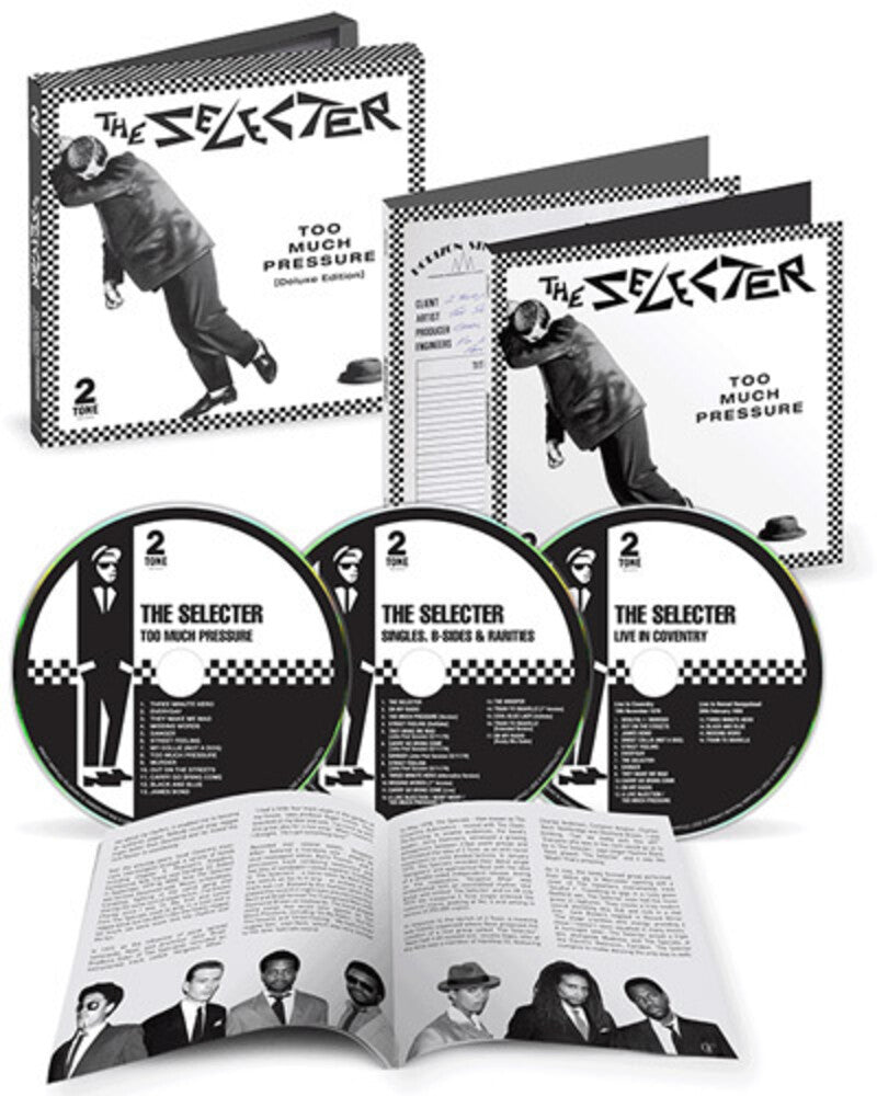 the album cover for The Selecter - Too Much Pressure: 40th Anniversary Edition [3CD]