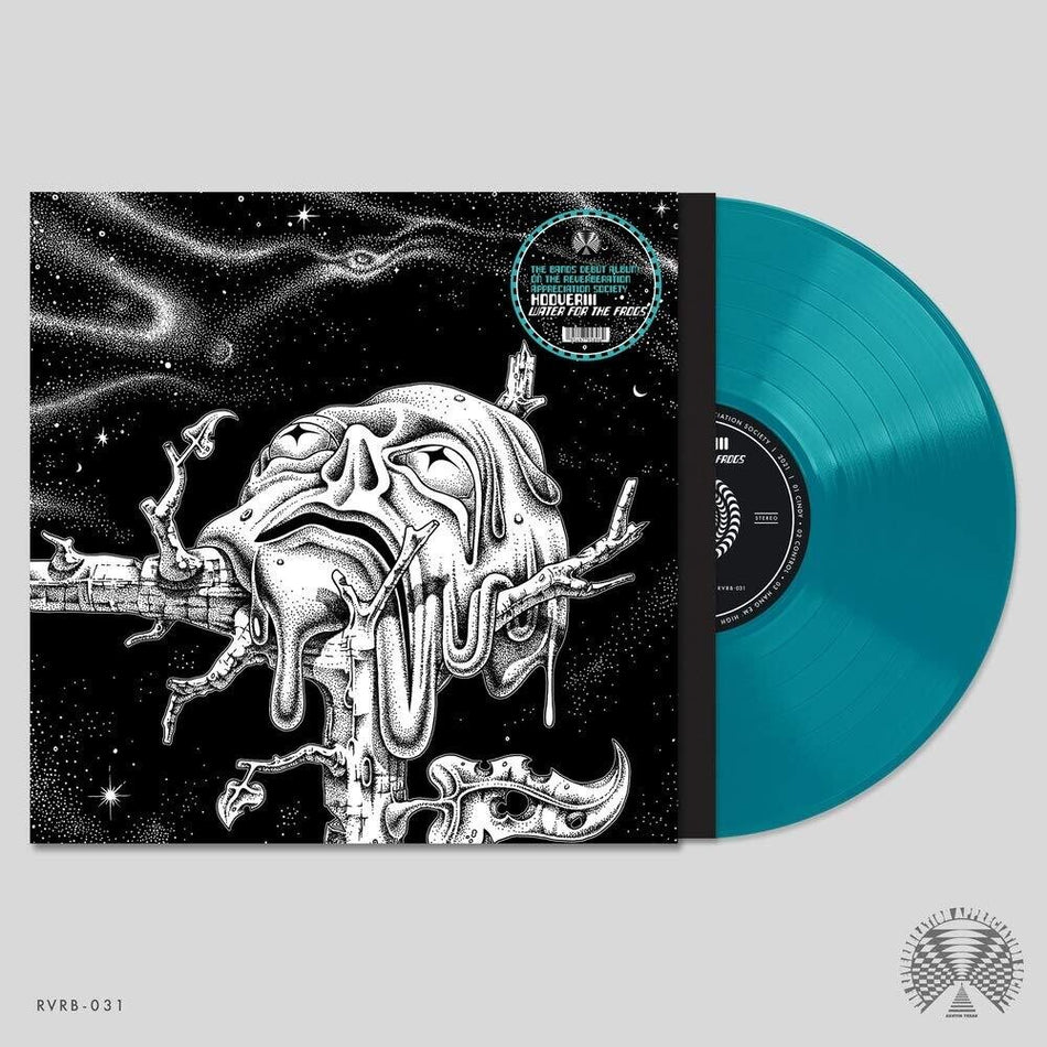 the album cover for Hooveriii - Water For The Frogs [Aqua Blue LP]