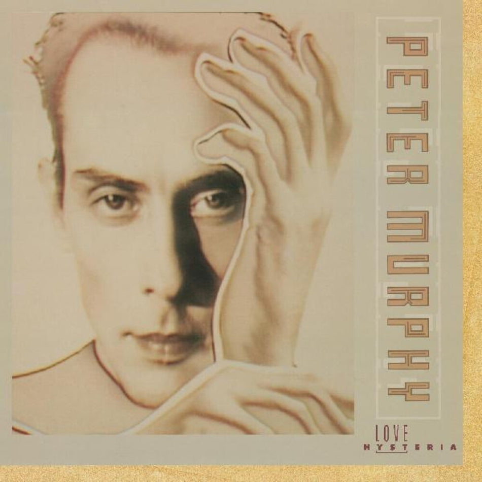 the album cover for Peter Murphy - Love Hysteria [Colored Vinyl]