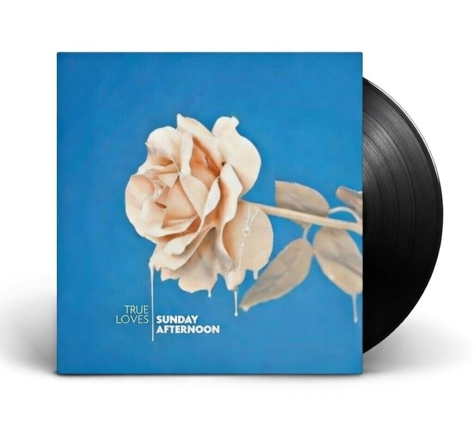 the album cover for True Loves - Sunday Afternoon (Blue Marbled Vinyl) (Blue) [180 Gram]