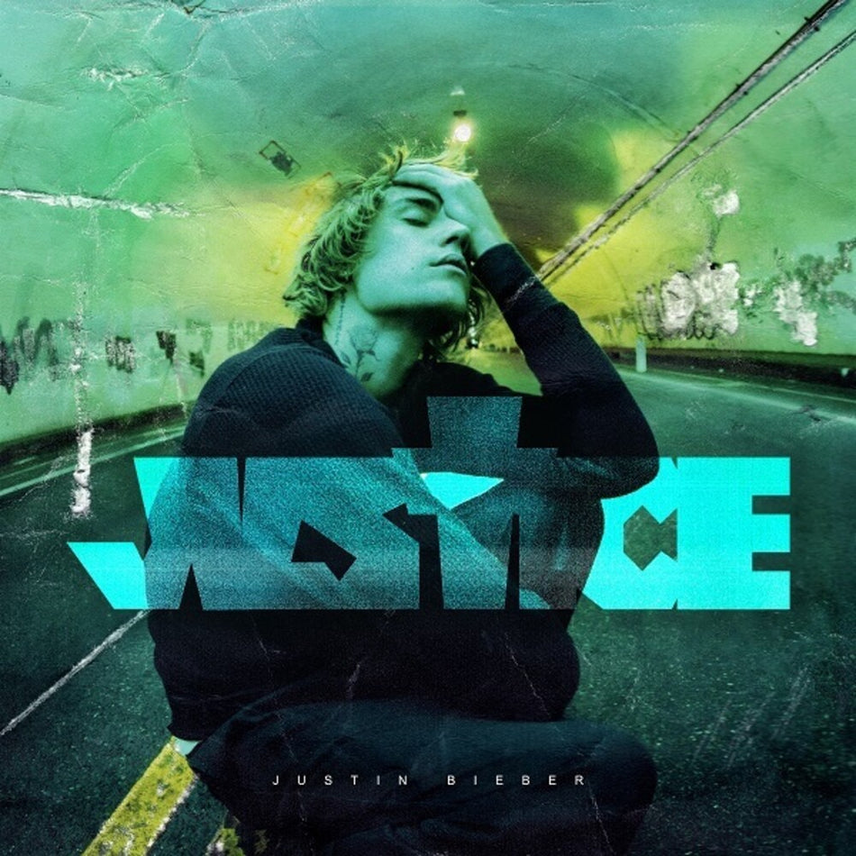 the album cover for Justin Bieber - Justice