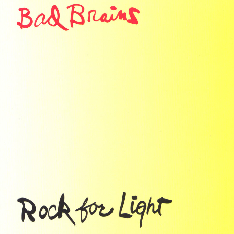 the album cover for Bad Brains - Rock For Light