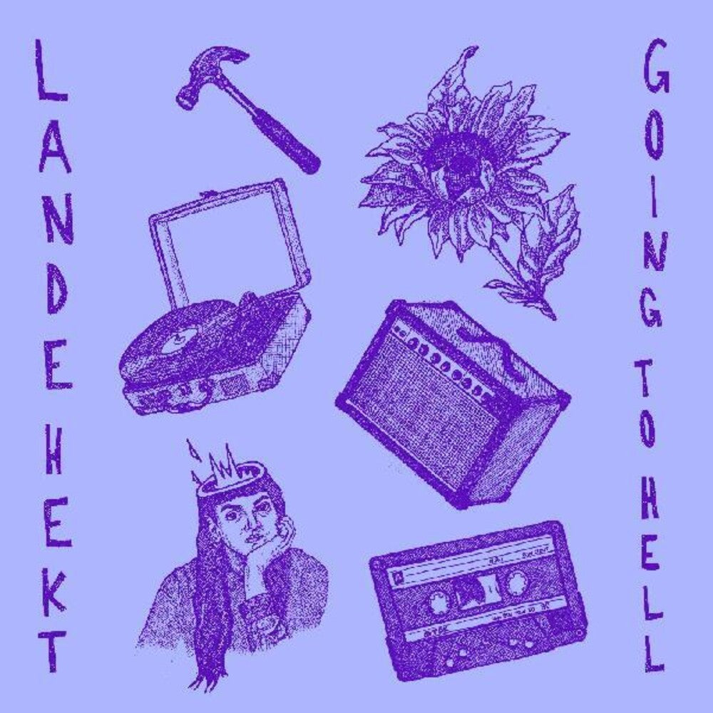 the album cover for LANDE HEKT - Going To Hell [Colored Vinyl] (Pnk)