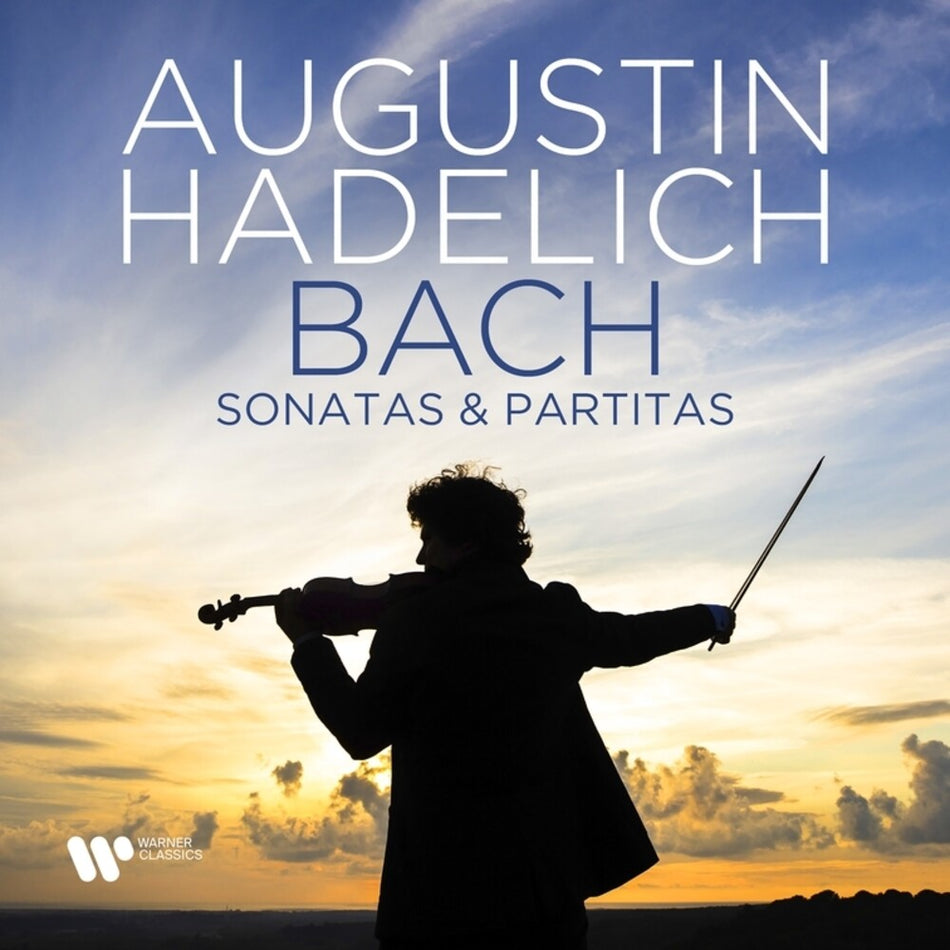 the album cover for Augustin Hadelich - Bach - Sonatas & Partitas [Digipak]