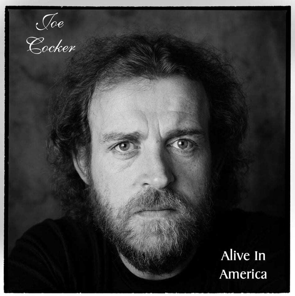 the album cover for Joe Cocker - Alive In America