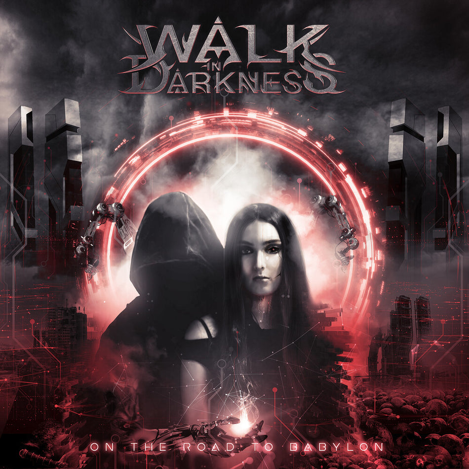 the album cover for Walk in Darkness - On The Road To Babylon (Re-Issue) [Reissue]