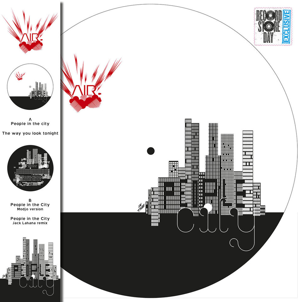 the album cover for AIR - People In the City [RSD Drops 2021]