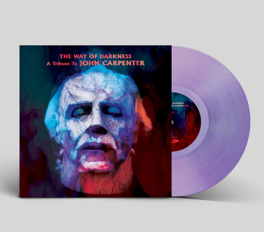 the album cover for Various Artists - The Way Of Darkness: A Tribute To John Carpenter (Various Artists)