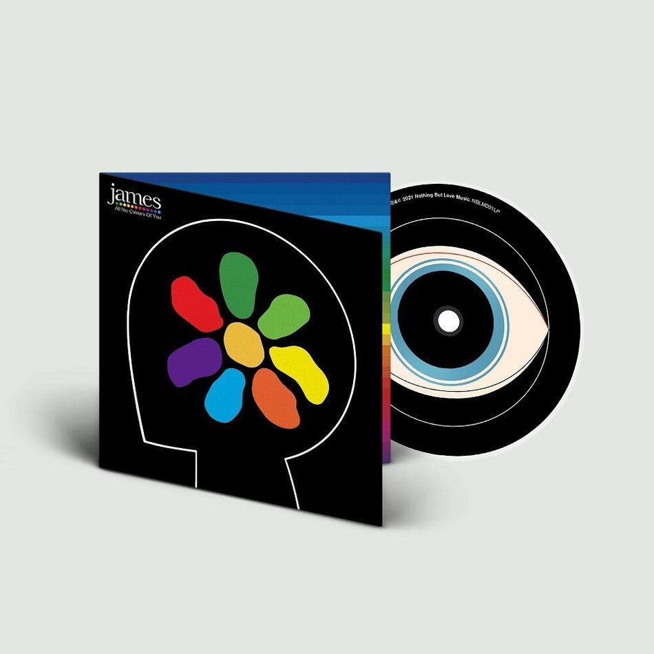 the album cover for James - All The Colours Of You